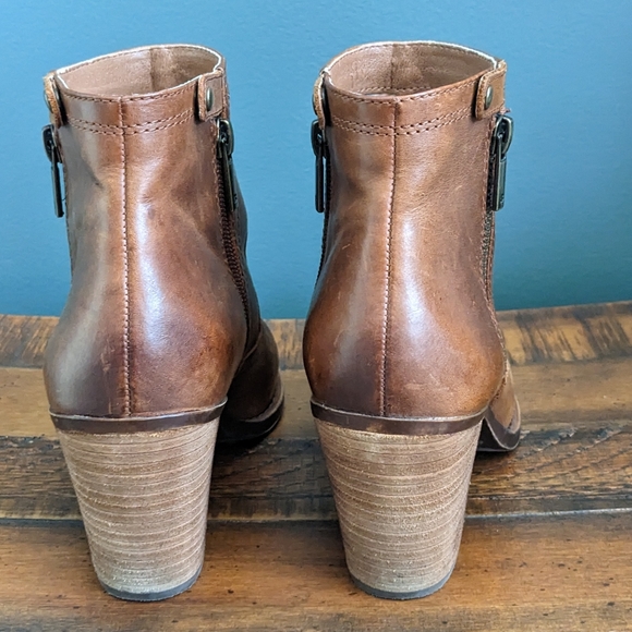 fossil leather ankle boots 7.5 - Picture 6 of 7